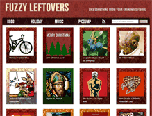 Tablet Screenshot of fuzzyleftovers.com